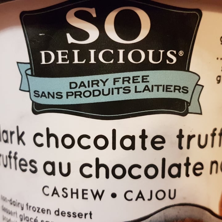 photo of So Delicious Dairy Free Creamy Chocolate Cashewmilk shared by @stella2011 on  08 Dec 2021 - review