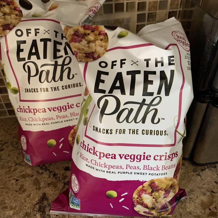 review photo of Off The Eaten Path Chickpea Veggie Crisps shared by @lindsaydortic on 13 May 2020 - review