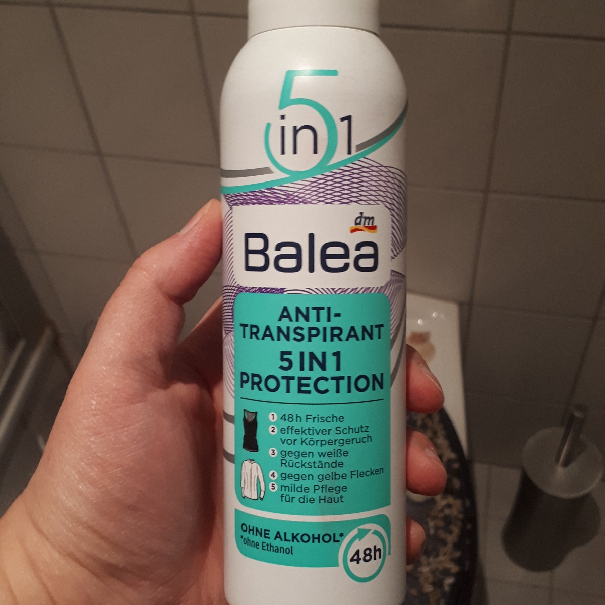 Anti-Transpirant 5 in 1 Protection from Balea - Vegan Product Reviews ...