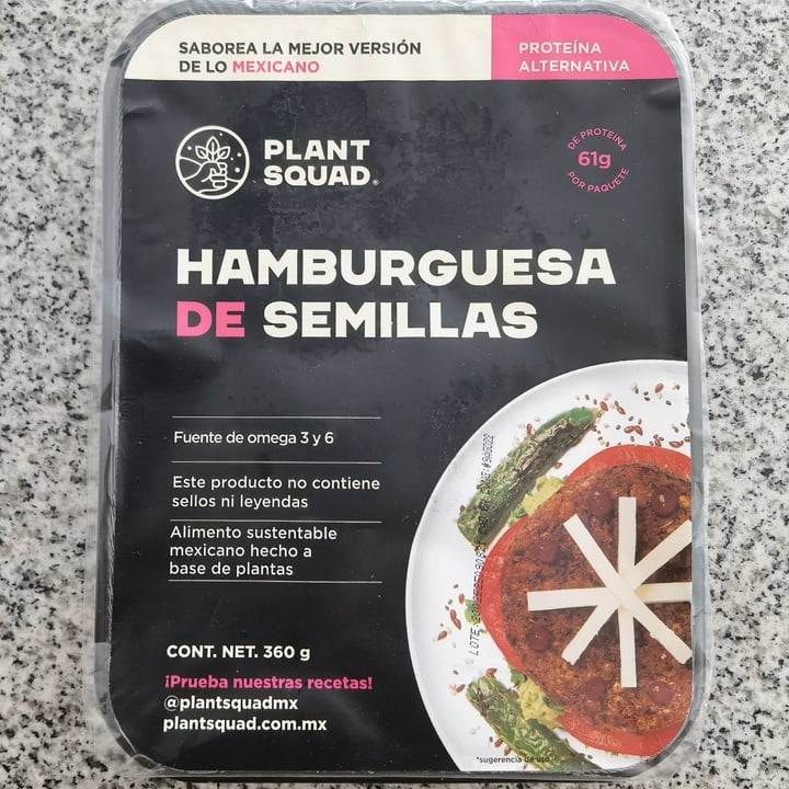 review photo of Plant Squad Hamburguesa de semillas shared by @francescab83 on 10 Mar 2022 - review