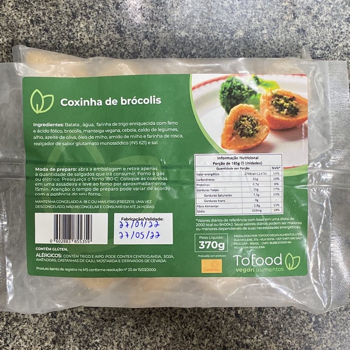 photo of Germinou Coxinha de Brócolis shared by @anajara on  08 Feb 2022 - review
