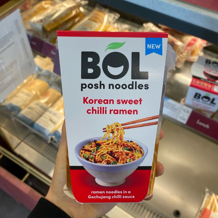 photo of BOL Korean sweet chilli ramen shared by @bethany0990 on  29 Oct 2021 - review