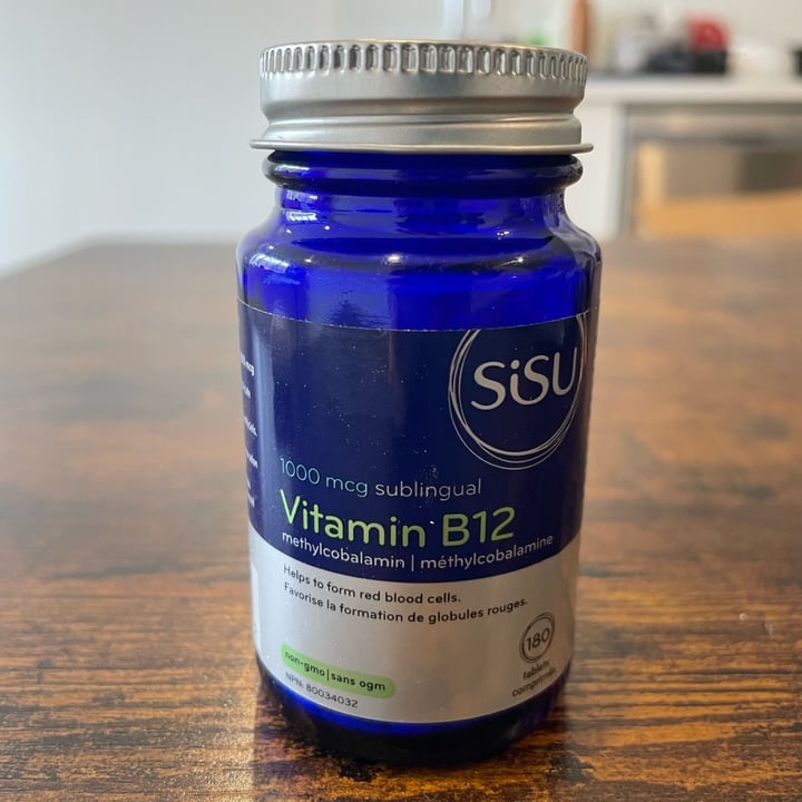 photo of Sisu Nutritional Supplements Vitamin B12 shared by @lulifante on  05 Sep 2022 - review