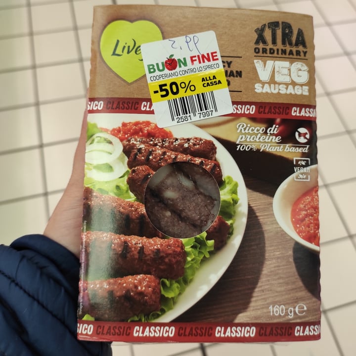 photo of Liveg Veg sausage shared by @daniela94 on  08 May 2022 - review