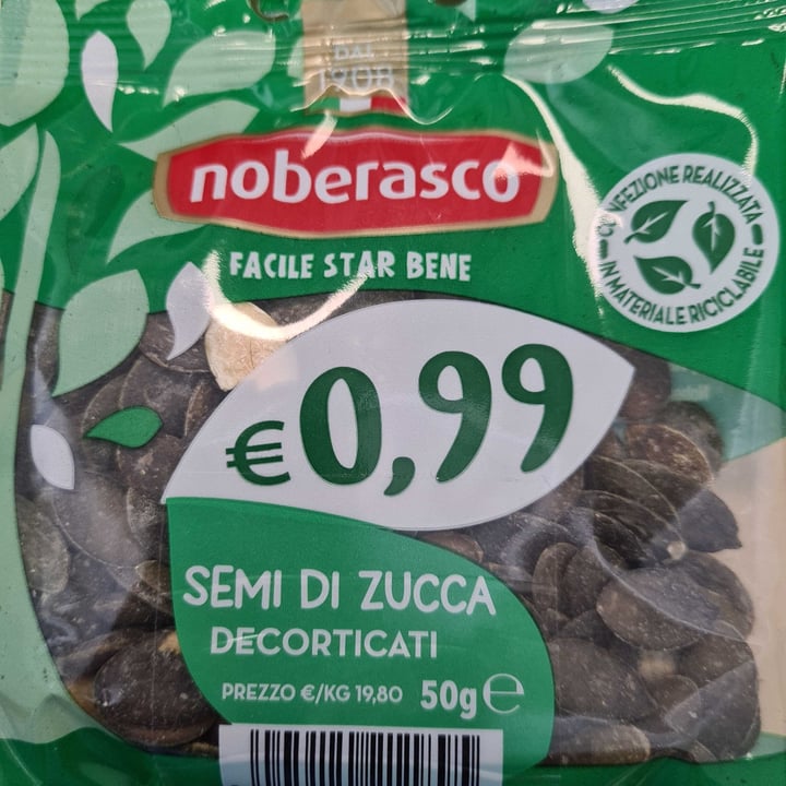 photo of Noberasco Semi di zucca decorticati shared by @eleonoraelle on  21 May 2021 - review