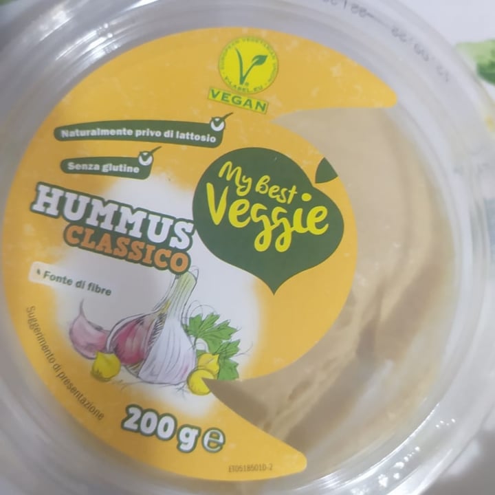 photo of My Best Veggie Hummus classico shared by @fede85 on  03 Sep 2022 - review