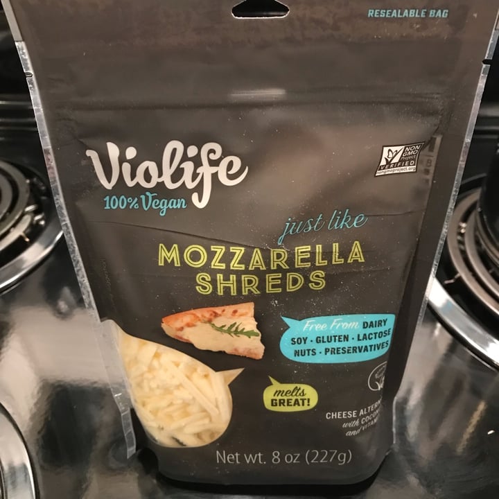 photo of Violife Mozzarella Flavour Slices shared by @seashells1313 on  25 May 2022 - review