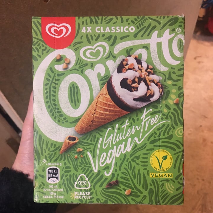 photo of Cornetto Cornetto (Vegan, Made With Soy) shared by @-margot- on  07 Jan 2021 - review