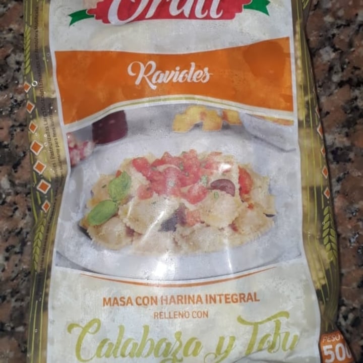 photo of Orali Ravioles De Calabaza Y Tofu shared by @angelovegano on  22 Jun 2020 - review
