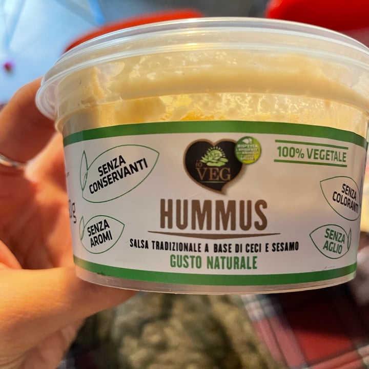 photo of ioVEG Hummus shared by @alicemongia on  29 Mar 2022 - review