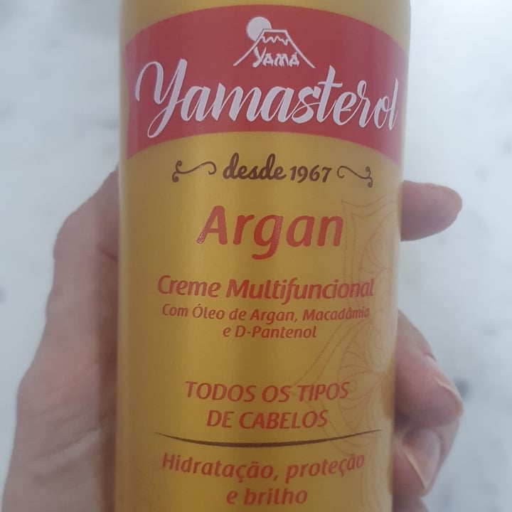 photo of Yamasterol Creme Multifuncional com Óleo de Argan shared by @ludamorim on  16 Apr 2022 - review