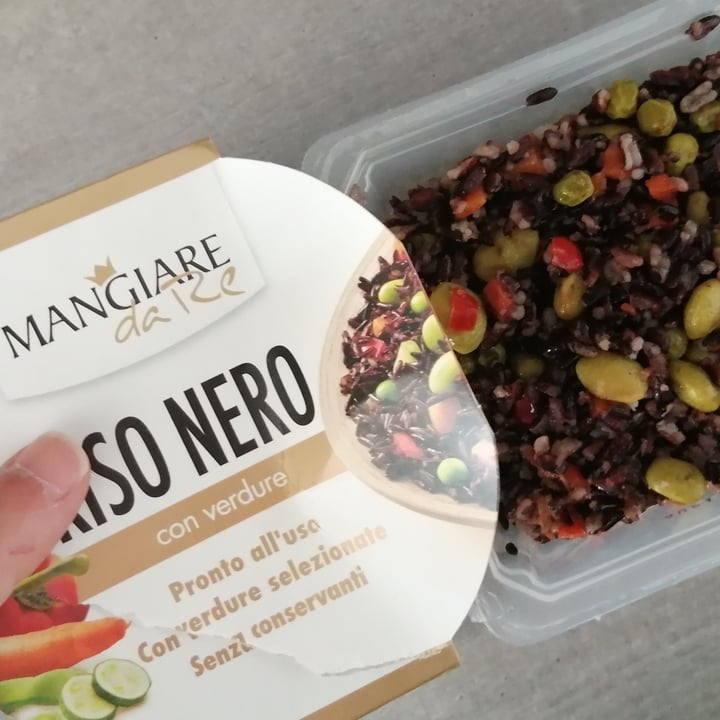 review photo of Mangiare da re Riso Nero Alle Verdure shared by @saraimbrogno on 30 Jun 2022 - review