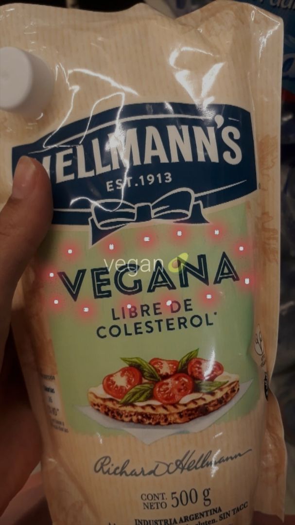 photo of Hellmann’s Hellman’s Vegan Mayonnaise shared by @camilavalenzuela on  07 Dec 2019 - review