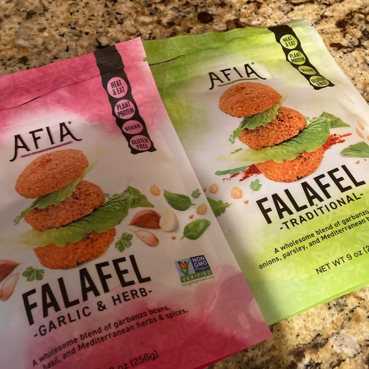 photo of Afia foods Garlic Herb Falafel shared by @chefshannon on  19 Oct 2020 - review