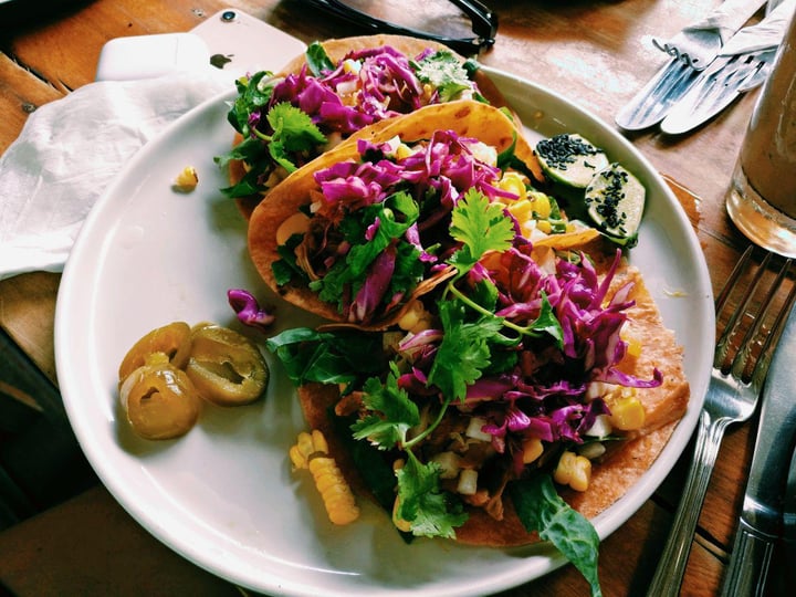 photo of The Shady Shack Jack Fruit Tacos shared by @hownowbrownkow on  11 Mar 2018 - review