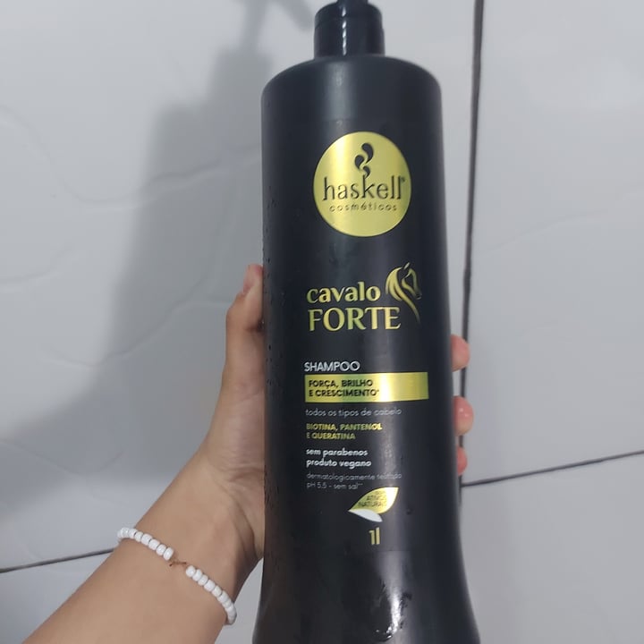 photo of haskell cosmético natural Cavalo FORTE shared by @vitoriamoreirasl on  24 Oct 2022 - review