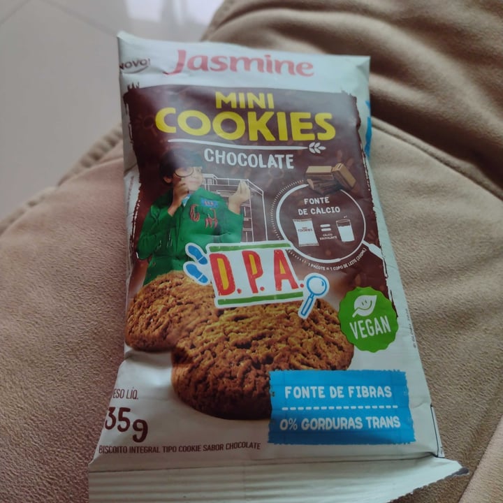 photo of Jasmine Mini cookies de chocolate shared by @iravegan on  08 May 2022 - review