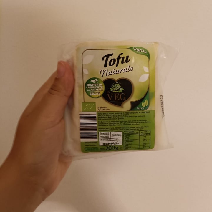 photo of ioVEG tofu al naturale shared by @estefanyreey on  31 Aug 2022 - review