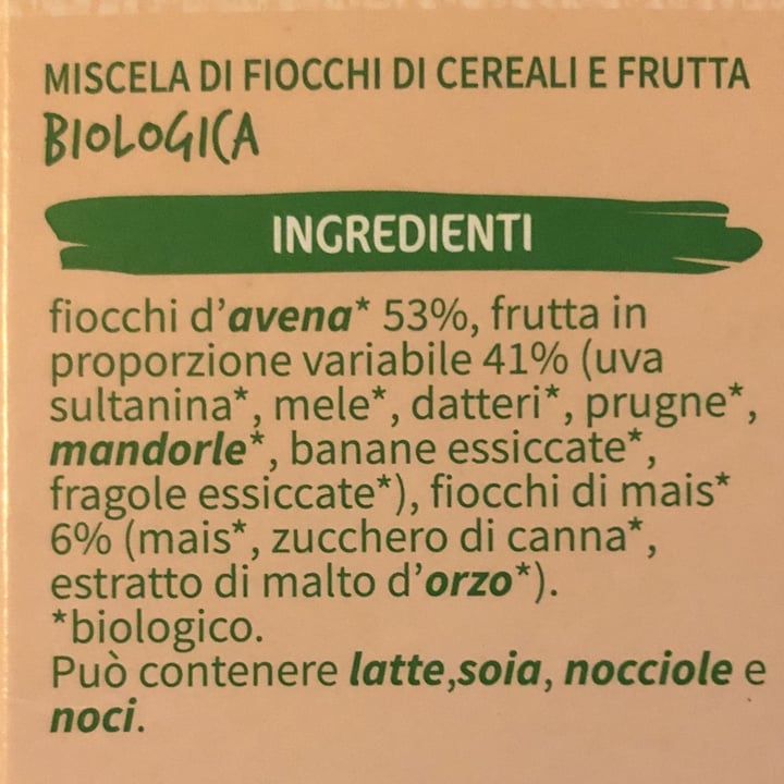 photo of Viviverde bio muesli Alla Frutta shared by @emmeerreti on  27 Sep 2022 - review