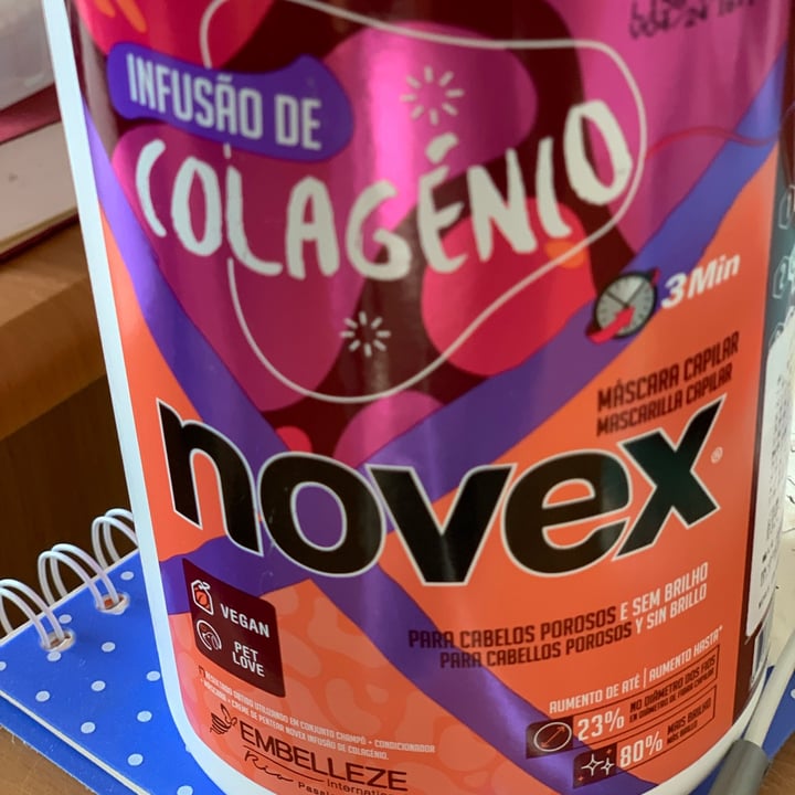 review photo of Novex Creme De Tratamento Ultraprofundo - Infusão De Colágeno shared by @claudiae on 14 May 2022 - review