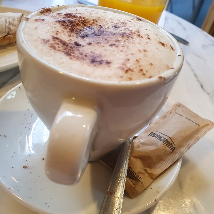 photo of The Vegan Corner Cappuccino shared by @kirsten123 on  16 May 2022 - review