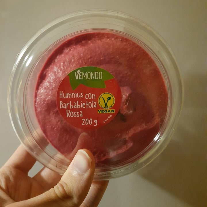 photo of Vemondo Hummus con Barbabietola Rossa shared by @martino1 on  21 Mar 2022 - review