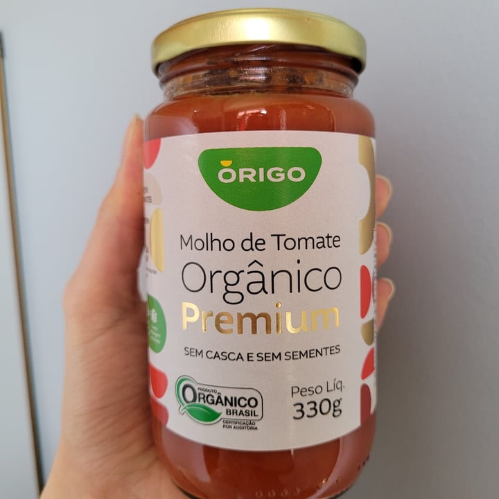 photo of Origo Molho De Tomate Orgânico Premium shared by @victorialeonel on  01 Jul 2022 - review
