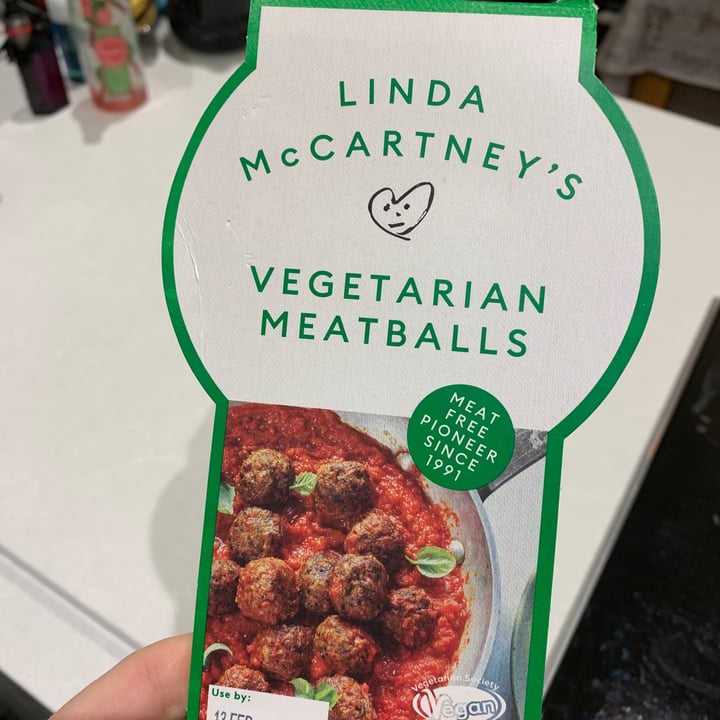 photo of Linda McCartney's Vegetarian Meatballs shared by @brookemarshall20 on  12 Feb 2021 - review