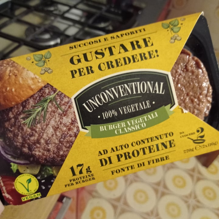 review photo of Unconventional Burger Vegetale Classico - Classic Burger shared by @giotz on 06 Sep 2022 - review