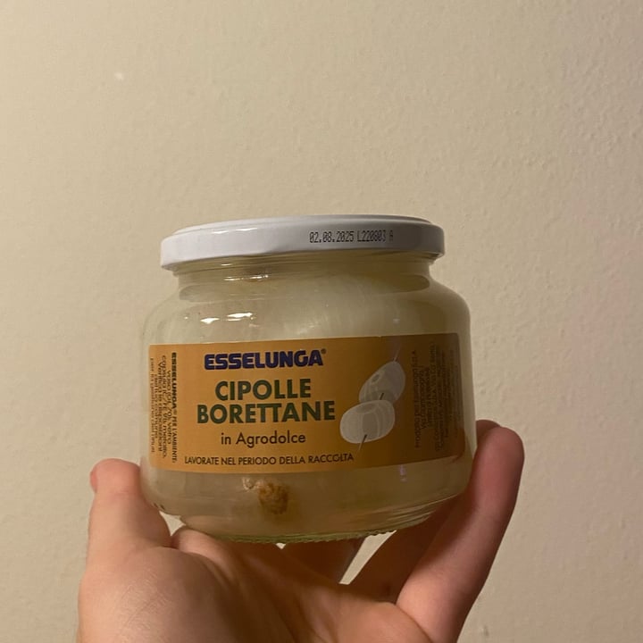 photo of Esselunga cipolline borettane shared by @sarasenzaglutine on  23 Sep 2022 - review