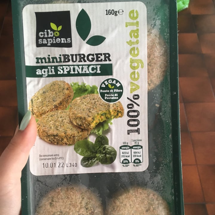 review photo of Cibo Sapiens Mini Burger Agli Spinaci shared by @theunicornishere on 19 Jan 2022 - review