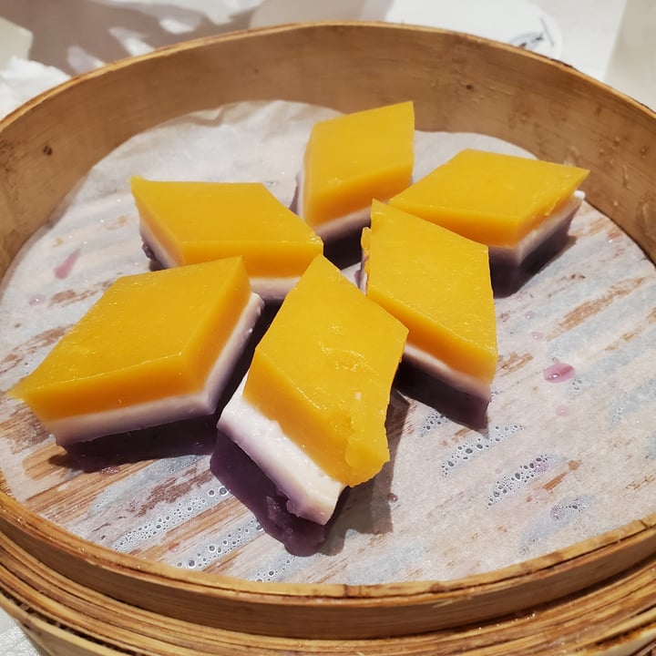 photo of Modern China Restaurant Purple & Yellow Yam Coconut Milk Pudding shared by @moosewong on  11 Aug 2021 - review