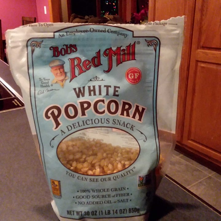 review photo of Bob's Red Mill White Popcorn shared by @trix2020 on 31 Dec 2020 - review