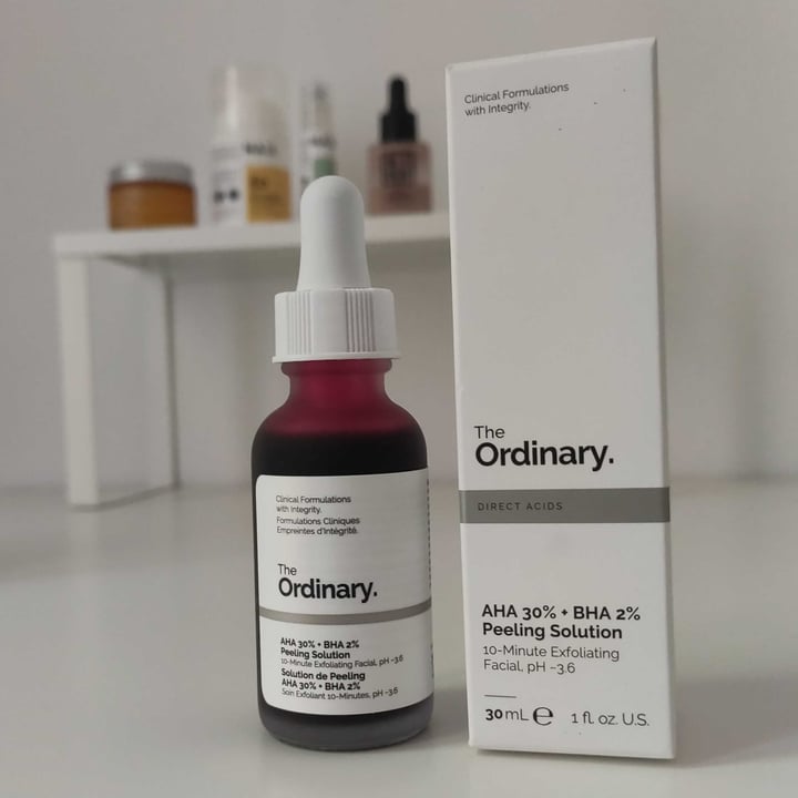 photo of The Ordinary AHA 30% + BHA 2% Peeling Solution shared by @marta1303 on  23 Apr 2021 - review