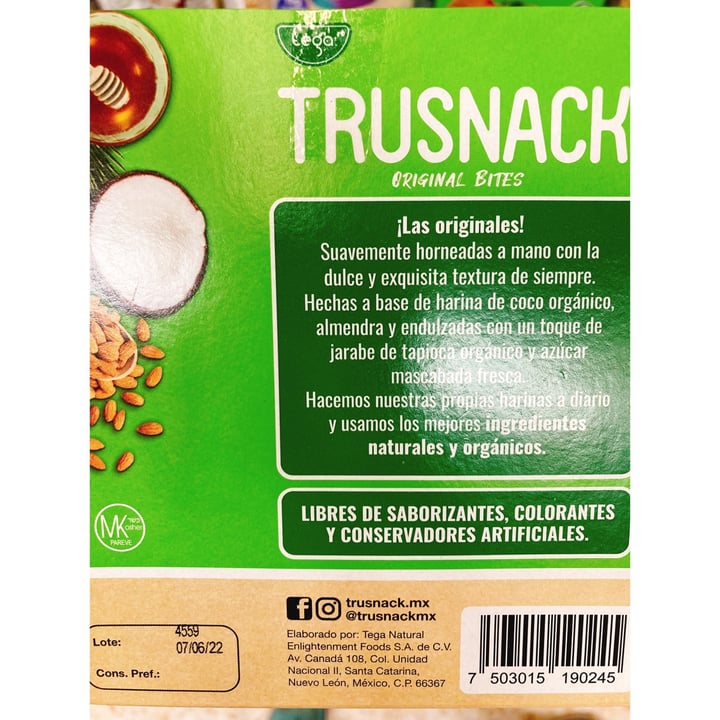 photo of Trusnack Key lime ginger shared by @alinemelanie on  27 Oct 2021 - review