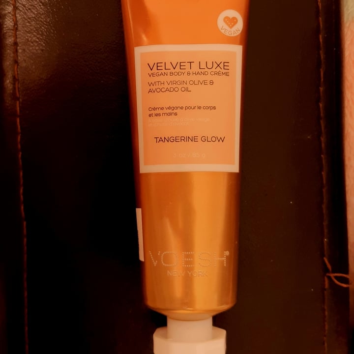 review photo of Voesh New York Tangerine Glow Vegan hand & body cream shared by @mary-veggiesoul13 on 28 Sep 2021 - review
