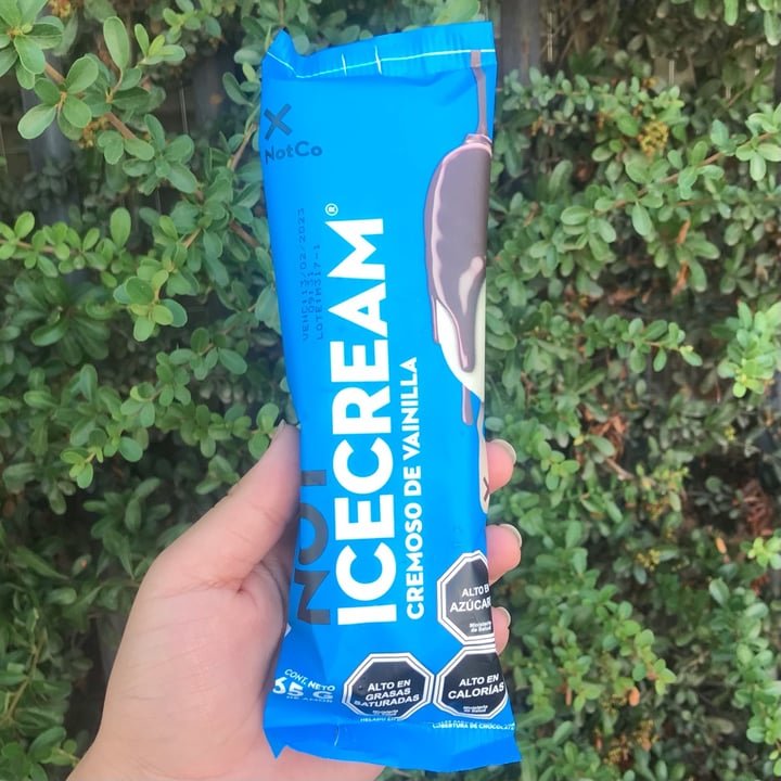 photo of NotCo Not Icecream Cremoso de Vainilla shared by @panchiiiii on  25 Jun 2022 - review