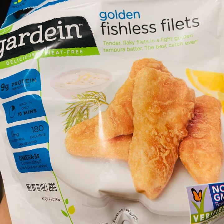 review photo of Gardein Golden Plant Based F'sh Filets shared by @theeffinvegan on 03 Jan 2021 - review