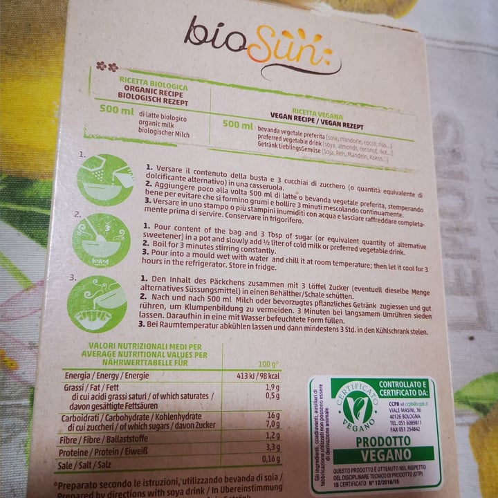 photo of BioSun Budín De Chocolate shared by @lenore on  27 May 2021 - review