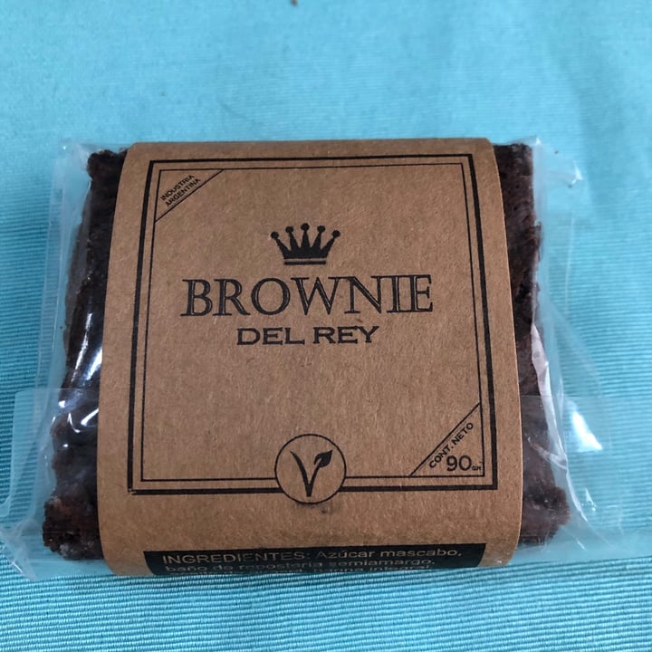 review photo of Brownie del Rey Brownie Con Frutos Rojos shared by @vickyruloveg on 31 May 2021 - review
