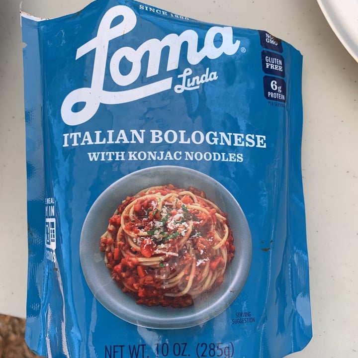 photo of Loma Linda Loma Linda Italian Bolognese shared by @vegantony on  20 Jun 2021 - review