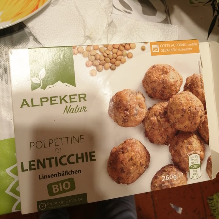 photo of Alpeker natur Polpette di lenticchie shared by @sonia02 on  27 Sep 2022 - review
