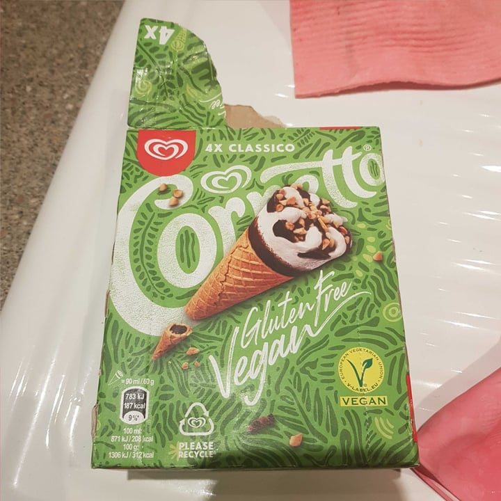 photo of Cornetto Cornetto Dairy Free shared by @huntsaboteur on  23 May 2020 - review