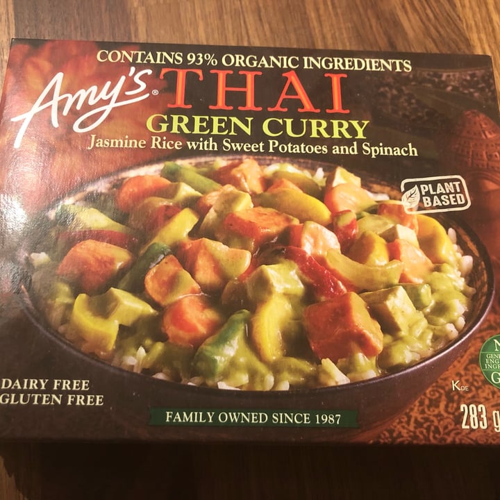 photo of Amy’s Thai Green Curry shared by @ashlie on  11 Nov 2021 - review
