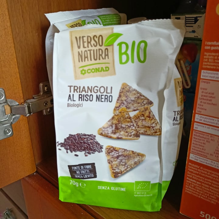 photo of Conad Bio Triangolo Di Riso Nero shared by @earthalice on  07 Apr 2022 - review