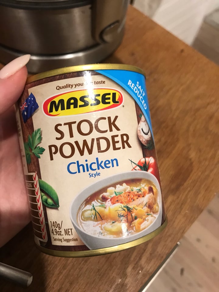 photo of Massel Salt Reduced Vegetable Style Stock Powder shared by @veganxoxo on  19 Aug 2019 - review