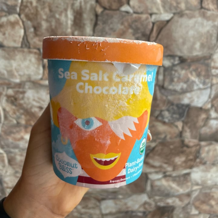 photo of Coconut Bliss Sea Salt Caramel + Chocolate shared by @veggietico on  30 Jun 2022 - review