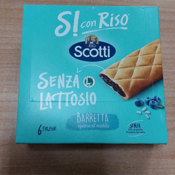 photo of Riso Scotti barrette ripiena di mirtilli shared by @cheti on  27 Jun 2022 - review
