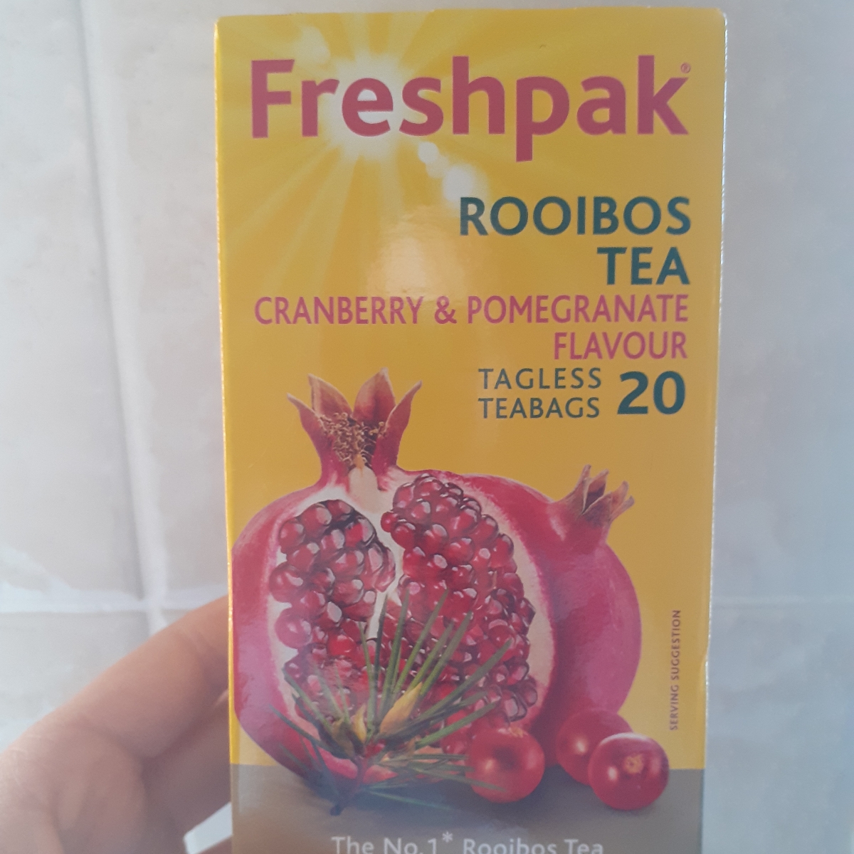 Freshpak Rooibos tea cranberry & pomegranate flavour Reviews abillion