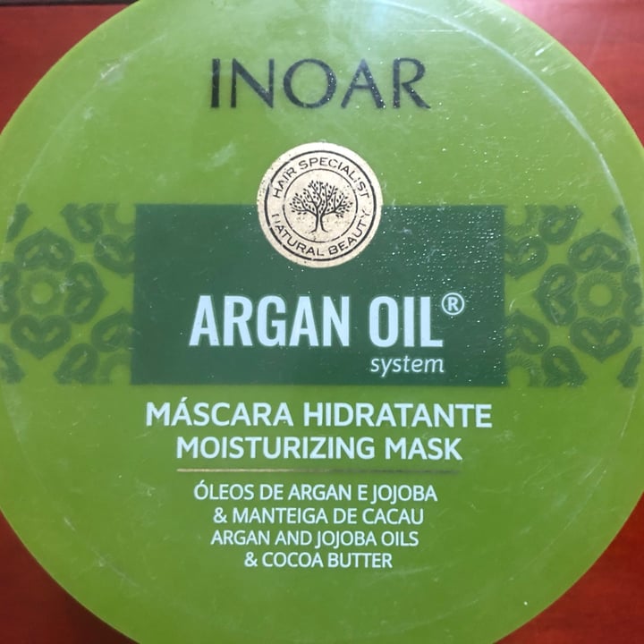 photo of Inoar Máscara de tratamento intensivo Óleo de Argan shared by @marianasouza on  19 Sep 2021 - review
